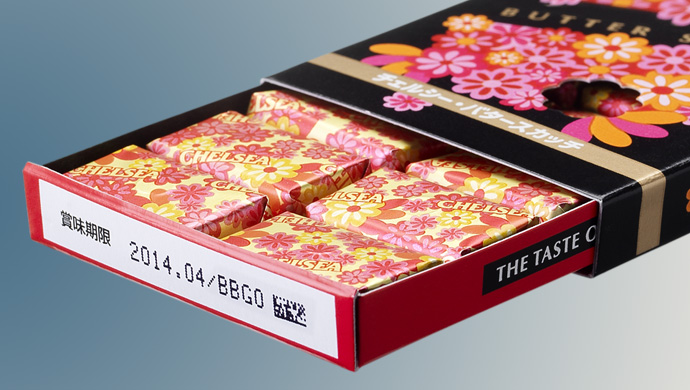 糕点包装日期喷码图